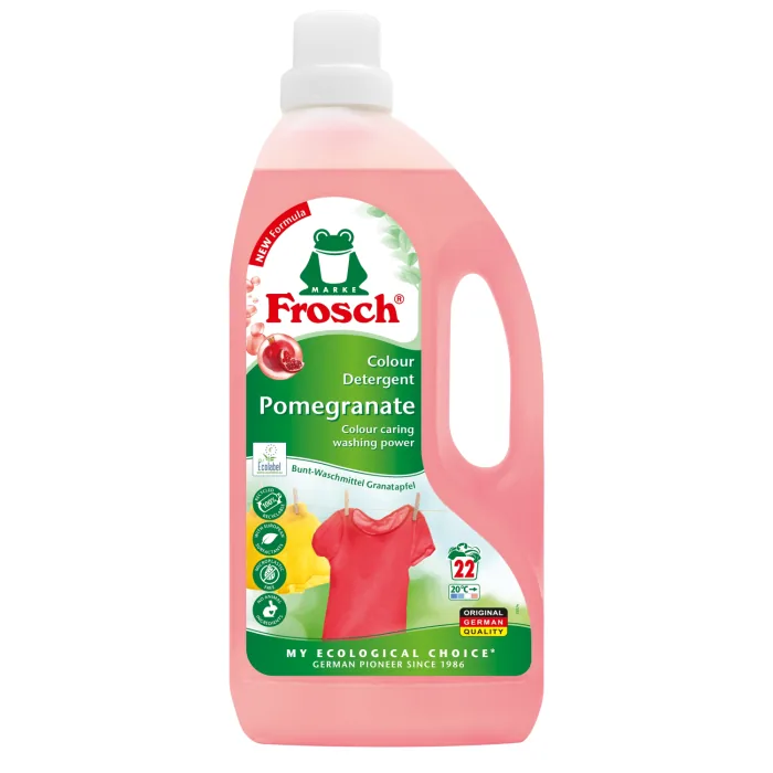 ŠĶIDRAIS MAZGĀŠANAS LĪDZEKLIS FROSCH GRANĀTĀBOLU 1,5L