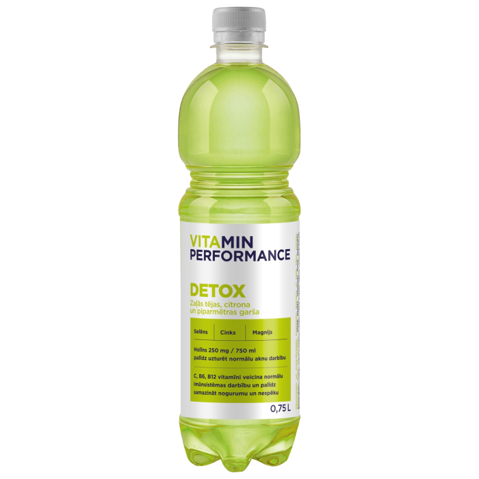 SPORTA DZĒRIENS VITAMIN PERFORMANCE DETOX 0,75L