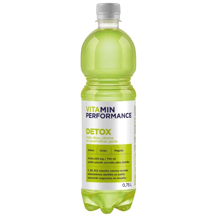 SPORTA DZĒRIENS VITAMIN PERFORMANCE DETOX 0,75L