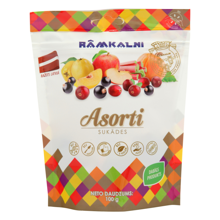 SUKĀDES RĀMKALNI ASORTI 100G