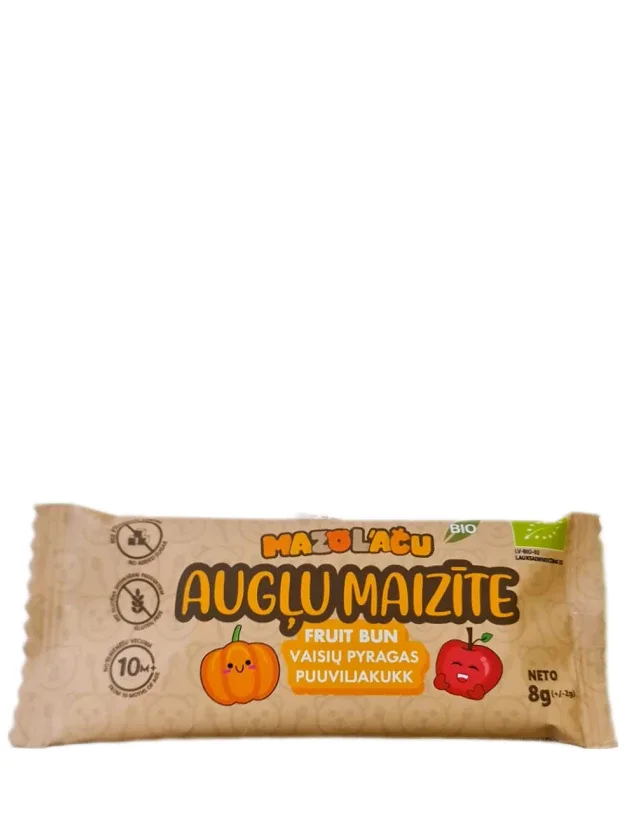 Mazo Lāču Putra BIO augļu maizīte 10 m+, 8 g