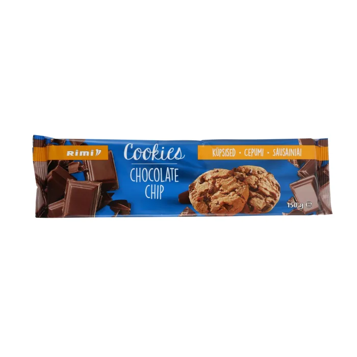CEPUMI AR 40% ŠOKOLĀDES GABALIŅIEM RIMI 150G