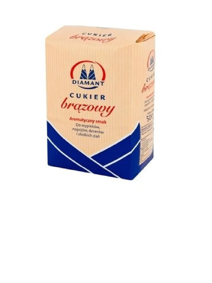 BRŪNAIS CUKURS DIAMANT, 500G