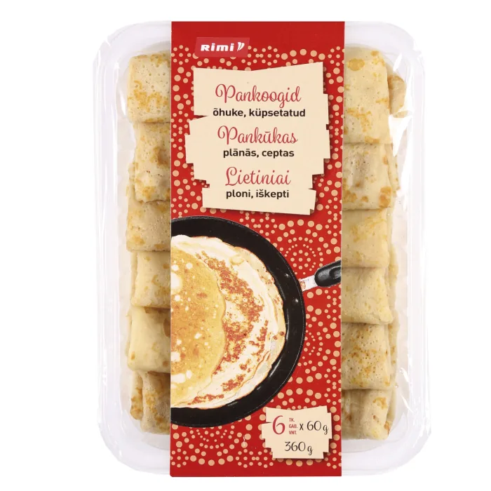 PANKŪKAS RIMI, PLĀNĀS APCEPTAS 6GAB X 60G, 360G