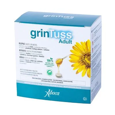 Grintuss Adult šķīstošās tabletes N20