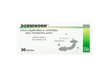 UZTURA BAGĀTINĀTĀJS DORMINORM SALDIEM SAPŅIEM 30GAB.