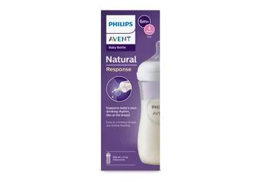 BAROŠANAS PUDELĪTE AVENT 6M+ 330 ML