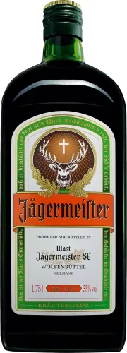 Liķieris Jagermeister, 35%, 1,75 l