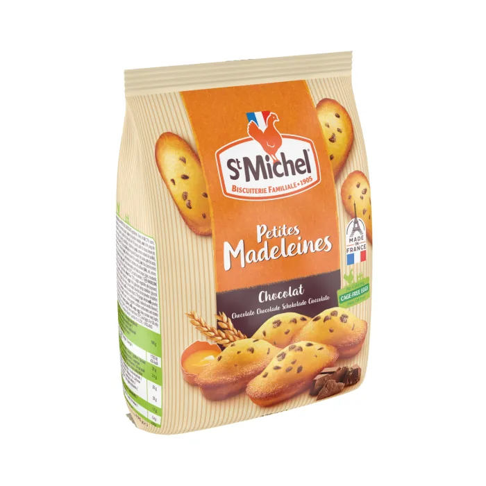 KĒKSS ST. MICHEL BISCUITS MINI AR ŠOKOLĀDES GABALIŅIEM 175G
