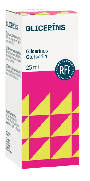 RFF glicerīns šķidrums, 25 ml