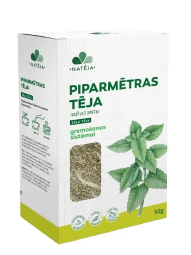 Natēja piparmētru lapas tēja, 50 g