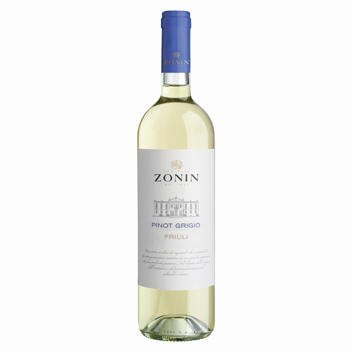 BALTVĪNS ZONIN PINOT GRIGIO DOC 12% 0,75L