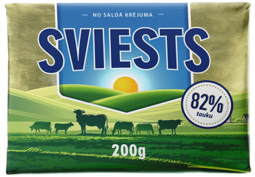 SVIESTS 82% TAUKU 200G