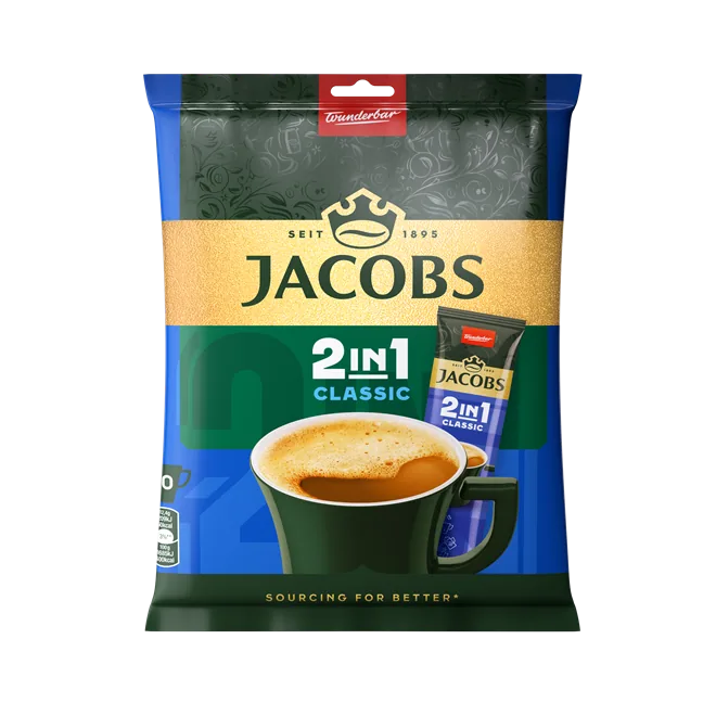 JACOBS 2IN1 CLASSIC (10 X 12,4G), 124G