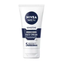 KRĒMS NIVEA MEN SENSITIVE MITRINOŠS, JŪTĪGAI SEJAS ĀDAI, BEZ SMARŽAS 75ML