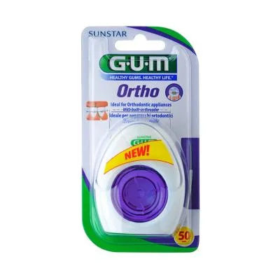 Gum Ortho zobu diegs 50 m