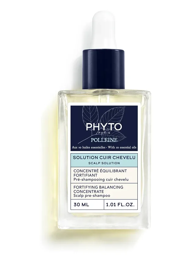 Phyto Scalp Solution nostiprinošs pirmšampūns visiem galvas ādas tipiem, 30 ml