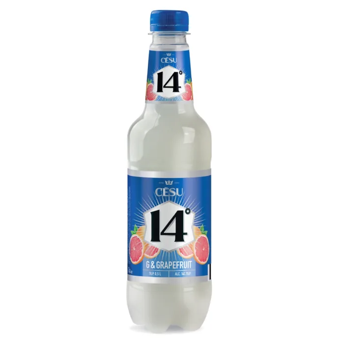 Алкогольный коктейль Cēsu G&Grapefruit&Lime 14%, 0,5 л