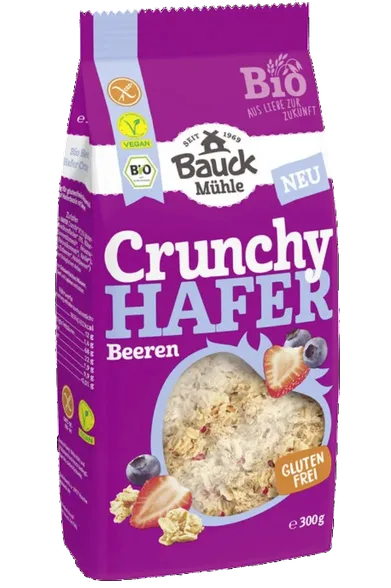 Bauck Hof ar ogām BIO kraukšķīgs muslis, 300 g