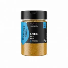 GARŠVIELU MAISĪJUMS KARIJS (INDIJAS MAISĪJUMS) 120G GEMOSS SPICE