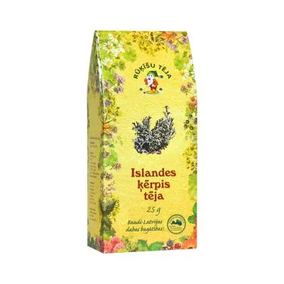 Rūķīšu islandes ķērpis tēja 25 g