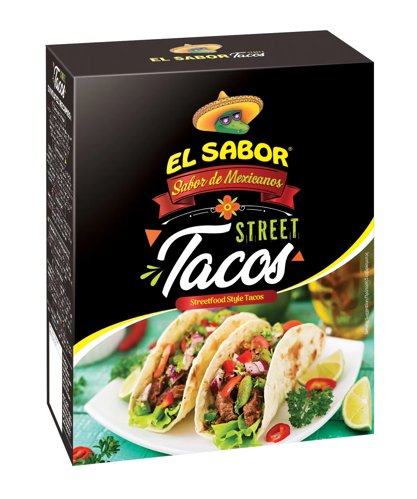 KOMPLEKTS EL SABOR STREET TACOS, 329G