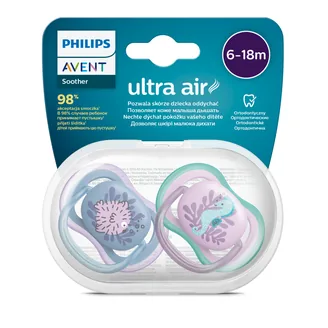 Māneklītis Philips Avent Ultra Air 6-18 m 2 gab meitenēm