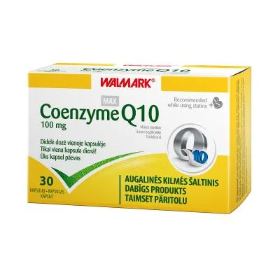 Walmark Coenzyme Q10 Max 100 mg kapsulas N30