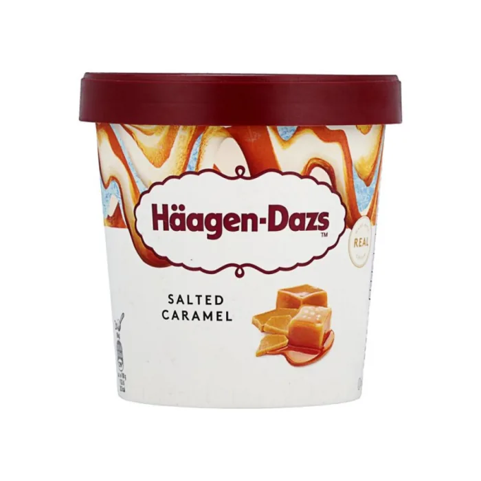 SALDĒJUMS HAAGEN-DAZS KARAMEĻU AR SĀĻĀS KARAMELES PILDĪJUMU 460ML/400G