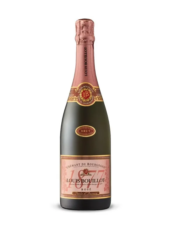 Dzirkstošais vīns Louis Bouillot Cremant D'Aurore, rose, 12%, 0,75 l