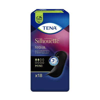 Tena Silhouette Noir Mini uroloģiskās paketes N18