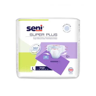 Seni Super Plus подгузники для взрослых, размер L, 10 шт.