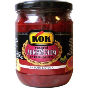 AUKSTĀ ZUPA VASARA AR KARTUPEĻIEM KOK 500G