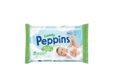 MITRĀS SALVETES PEPPINS SENSITIVE 80GAB.