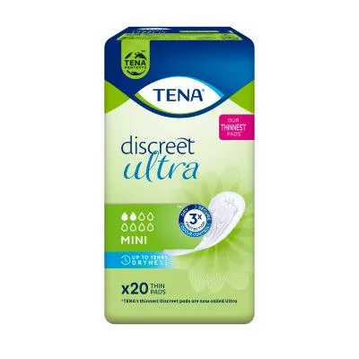 Tena Discreet Ultra Mini higiēniskie ieliktņi N20