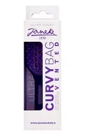 JÄNEKE CURVY BAG VENTED BRUSH VENTILĒJAMA MATU SUKA, ULTRA VIOLET