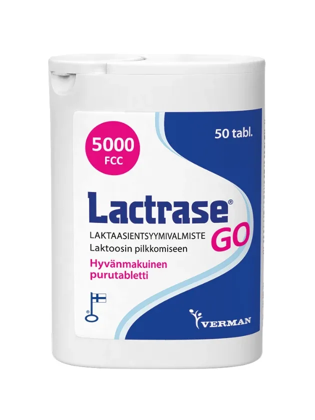 Verman Lactrase Go, 50 tabletes
