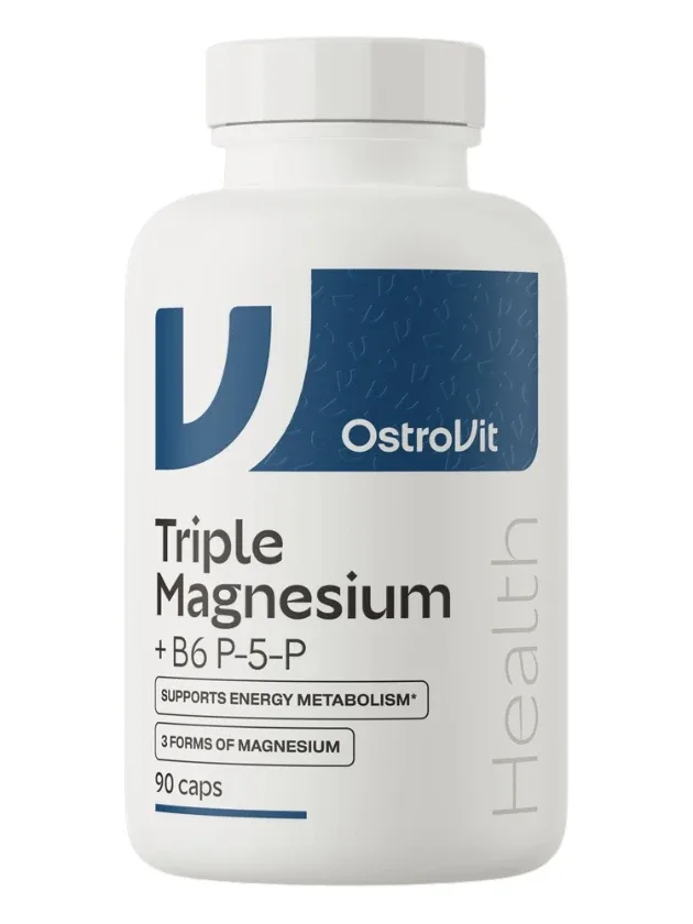 Ostrovit Triple Magnesium + B6 P-5-P kapsulas, 90 gb.
