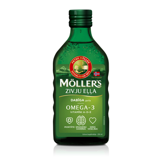 UZTURA BAGĀTINĀTĀJS MÖLLERS ZIVJU EĻĻA ORĢINĀLĀ GARŠA 250ML
