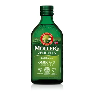UZTURA BAGĀTINĀTĀJS MÖLLERS ZIVJU EĻĻA ORĢINĀLĀ GARŠA 250ML