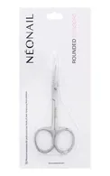 NEONAIL ROUNDED SCISSORS ŠĶĒRES KUTIKULĀM AR NOAPAĻOTIEM GALIEM, 1GAB.
