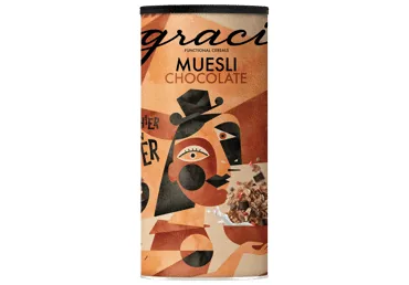MUSLI ŠOKOLĀDES GRACI CILINDRĀ 500G