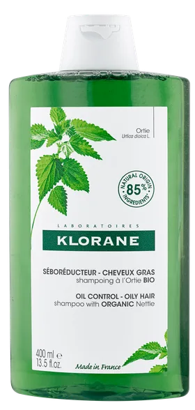 Klorane Nettle šampūns, 400 ml