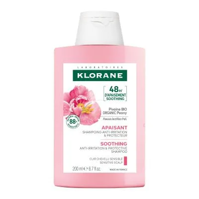 Klorane šampūns ar peonijām 200 ml