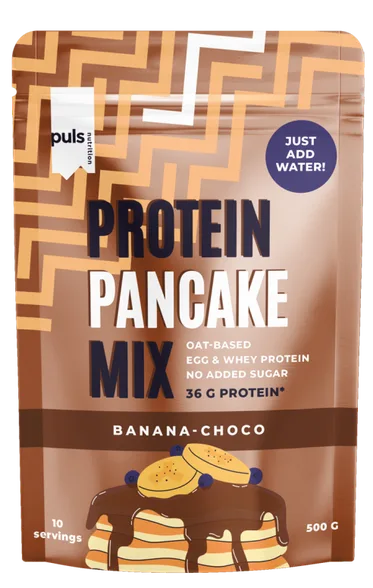 Puls Nutrition Protein Pancake Banana-Choco maisījums, 500 g