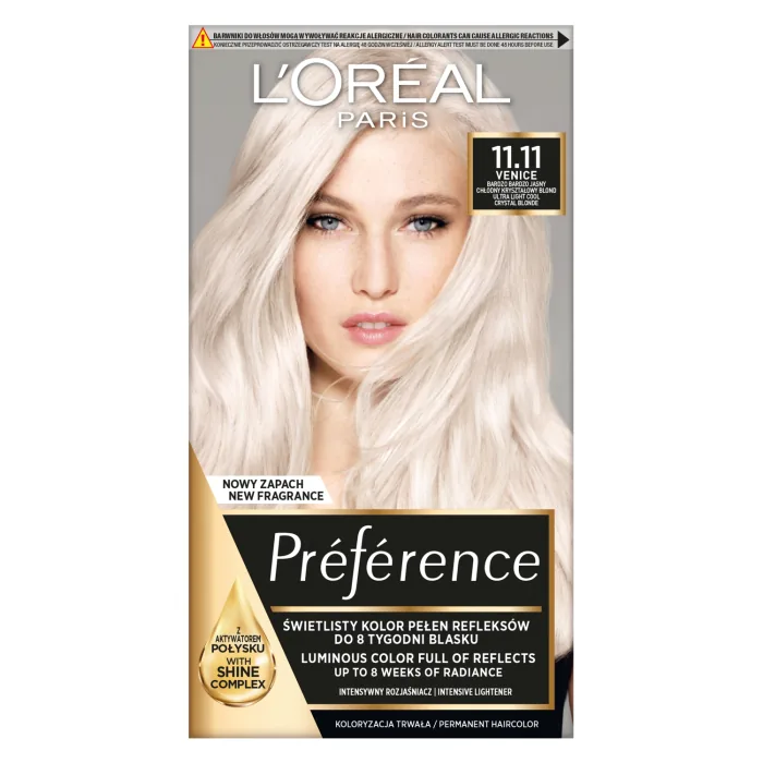 MATU KRĀSA LOREAL PREFERENCE NR.11.11