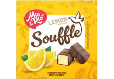 KONFEKŠU KĀRBA CITRONU SOUFFLE MIO&RIO 380G
