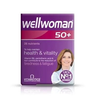 Wellwoman 50+ tabletes N30