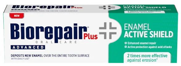 Biorepair Plus Advanced Active shield zobu pasta, 75 ml