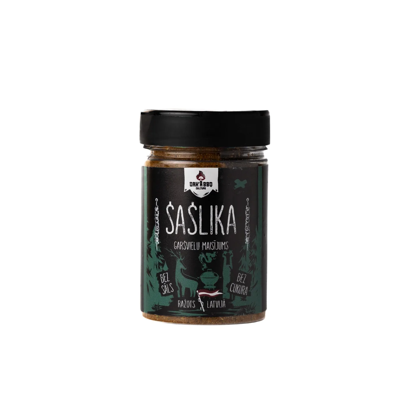 GARŠVIELU MAISĪJUMS OAK'A BBQ, ŠAŠLIKAM, 90G